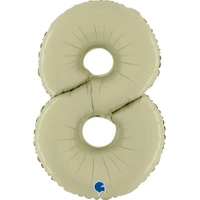 Balon foliowy Satin Olive Green 8- 26"/66cm