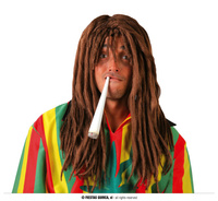 Peruka Rasta dredy, męska