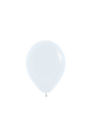 Balony White Pastel 5", 50 szt