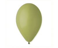 Balony G110 pastel 12" - zielone oliwkowe 98/ 100 szt.