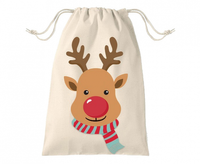Worek z nadrukiem Renifera, rozm. 50x80 cm
