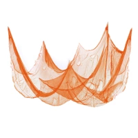 Dekoracja Halloween pomarańczowa 210x300cm