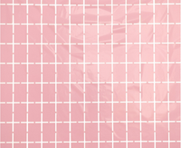 Kurtyna Kwadrat, pastelowa jasnoróżowa, 100x200 cm