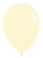 Balony Pastel Matte Yellow 10", 100 szt