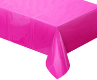 Obrus foliowy B&C metaliczny magenta, 137x183 cm