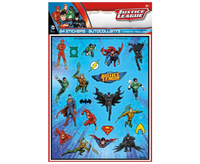 Zestaw Naklejek "Justice League", 4 szablony