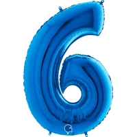 Balon foliowy Blue 6- 26"/66cm