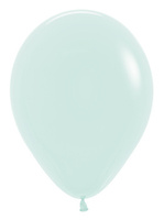 Balony Pastel Matte Green 10", 100 szt