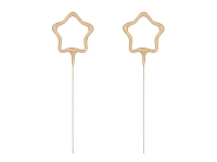 Zimne ognie Gwiazdki, złoty, 16.5cm