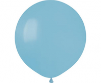 Balony G150 pastel 19" - niebieskie delikatne 72/ 25 szt. (macaron)