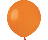 Balony G150 pastel 19" - pomarańczowe 04/ 25szt.