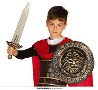 Miecz z tarczą dziecięcy