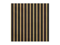 Serwetki Paski, złoty, 33x33 cm