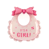 Balon foliowy Śliniak It's a girl 53x62cm