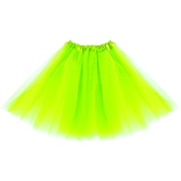 Spódniczka tiulowa limonkowa 40cm