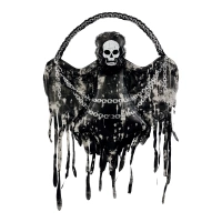 Balon foliowy Śmierć z łańcuchami Halloween 118 x 150 cm