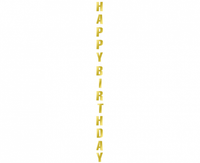 Dekoracja pionowa B&C Happy Birthday, 