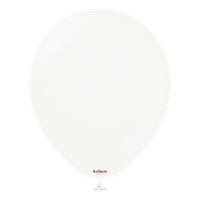 Balony Kalisan 18 " Standard White 1 szt