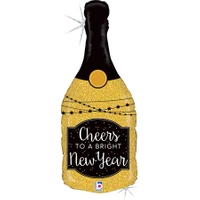 Balon foliowy Champagne Glittering New Year 32
