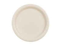 Talerzyki papierowe, beż, 23cm