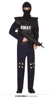 Strój Policjanta S.W.A.T, rozm 160-165 cm