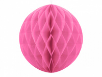 Kula bibułowa, różowy, 40cm