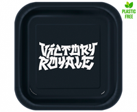 Talerzyki papierowe "Fortnite", 23 cm, 8 szt. (plastic-free)