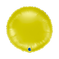 Balon foliowy Grabo, Okrągły Yellow 18"