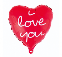 Balon foliowy "I Love You (nadruk)", 18"