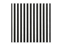 Serwetki Paski, czarny, 33 x 33cm