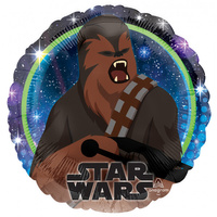 Balon foliowy 18 cali/43 cm "Star Wars"  Chewbacca 