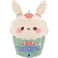Balon foliowy Grabo 24'', Bunny Cupcake