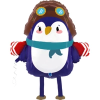 Balon foliowy Grabo Pingwin Pilot Balon Chodzący 24" - 61 cm