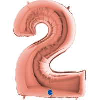 Balon foliowy Rose Gold 2 - 26"/66cm
