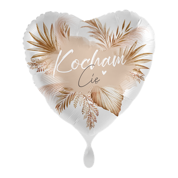 Balon foliowy 18" Kocham Cię - Love You Natural