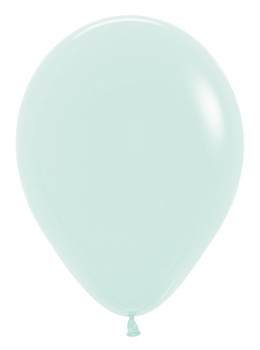 Balony Pastel Matte Green 12", 50 szt