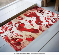 Wycieraczka pod drzwi "Zakrwawione ślady",60x40cm
