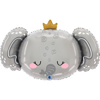 Balon foliowy Grabo 27" / 69x44 cm, Baby Elephant