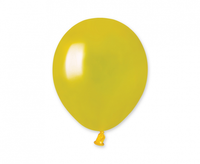 Balony AM50 metal 5" - żółte 30/ 100 szt.