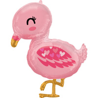 Balon foliowy Flamingo Baby 63 cm x 81 cm