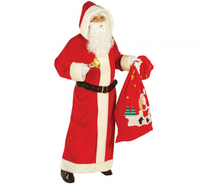 Strój dla dorosłych "Płaszcz Mikołaja", rozmiar uniwersalny
