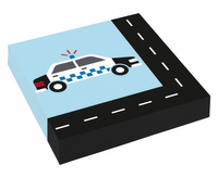 Serwetki papierowe, On The Road, 33x33 cm, 20 szt.