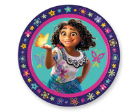 Talerzyki papierowe Encanto, next generation, 23 cm, 8 szt. (plastic-free)