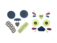 Żelowe naklejki na Dynię, mix