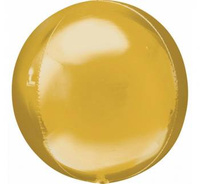 Balon foliowy 15" ORBZ - kula złota 