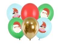 Balony 30 cm, Candy land, mix ( 6 szt) 