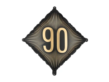 Balon foliowy ''90'', 46x46 cm, mix