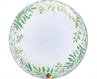   Balon Bubble Deco "Elegant Greenery"  24''