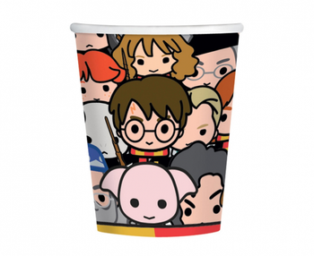 Kubeczki papierowe Harry Potter, 250 ml, 8 szt.