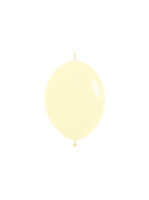 Balony Sempertex LINK Pastel Matte Yellow, 5", 50 szt.